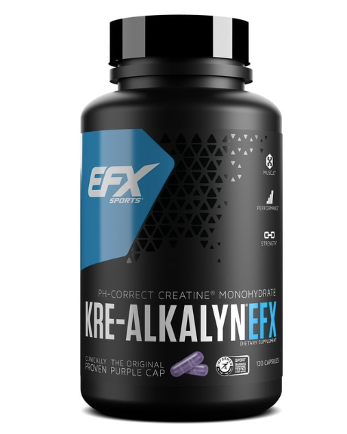 EFX Sports - Ph Balanced Creatine Monohydrate - 192 Purple Caps