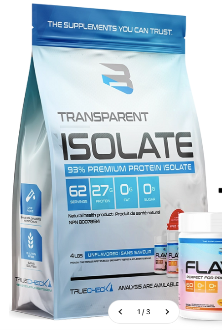 Believe Supplements Transparent Isolate